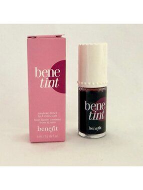 Benefit Benetint Lip and Cheek Tint Raspberry Full Size 6 ml Longwear Stain